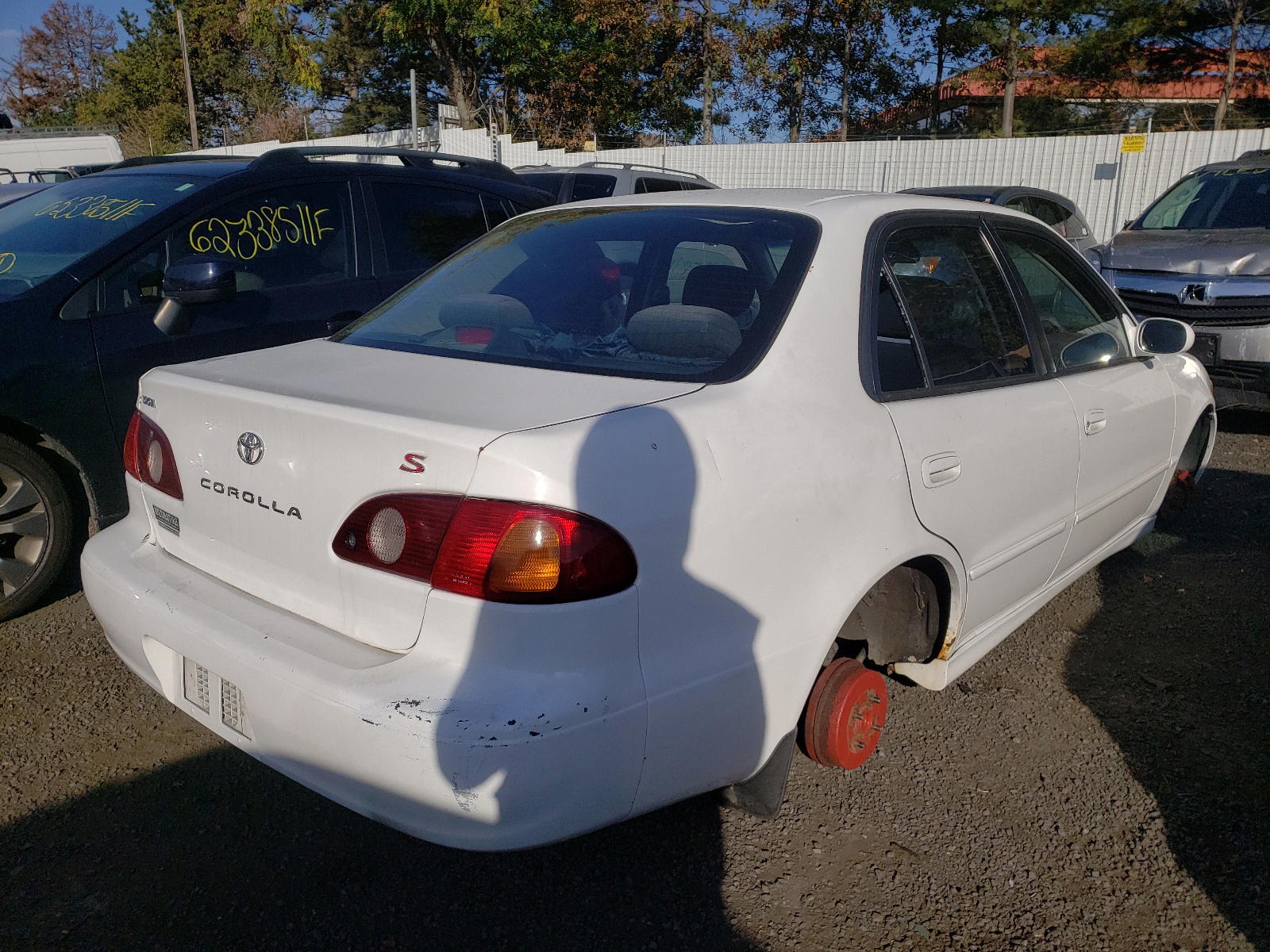 Photo 4 from auction – 2002 TOYOTA COROLLA CE with VIN 1NXBR12E62Z572680