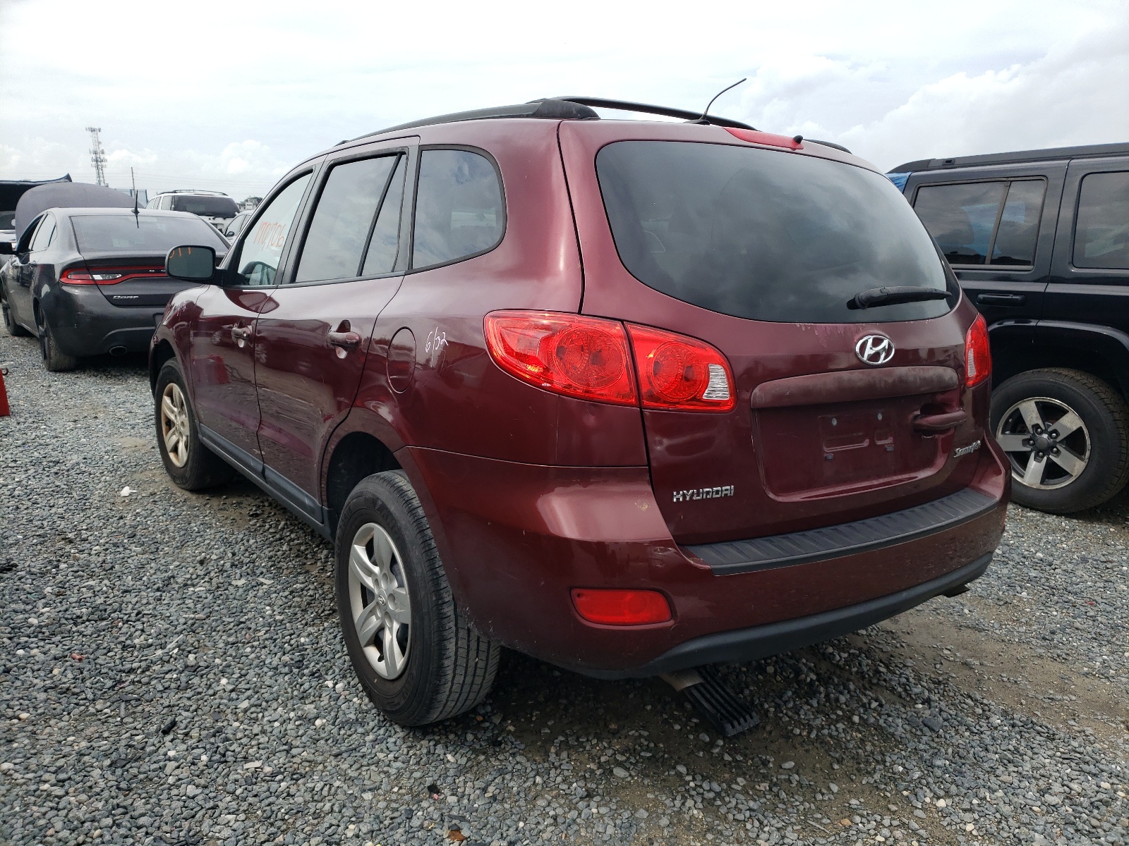 Photo 3 from auction – 2009 HYUNDAI SANTA FE G with VIN 5NMSG13D39H269437