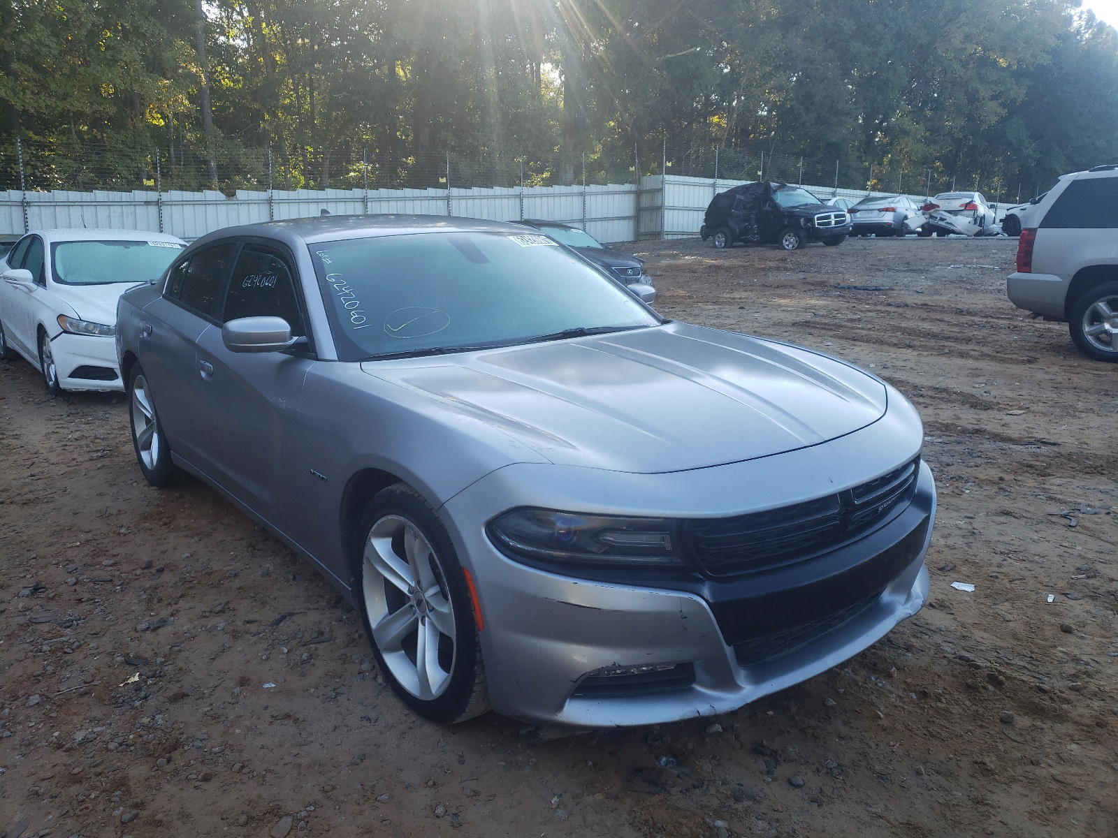 DODGE CHARGER R/ 2018 with VIN 2C3CDXCT0JH260674 - Photo from auction