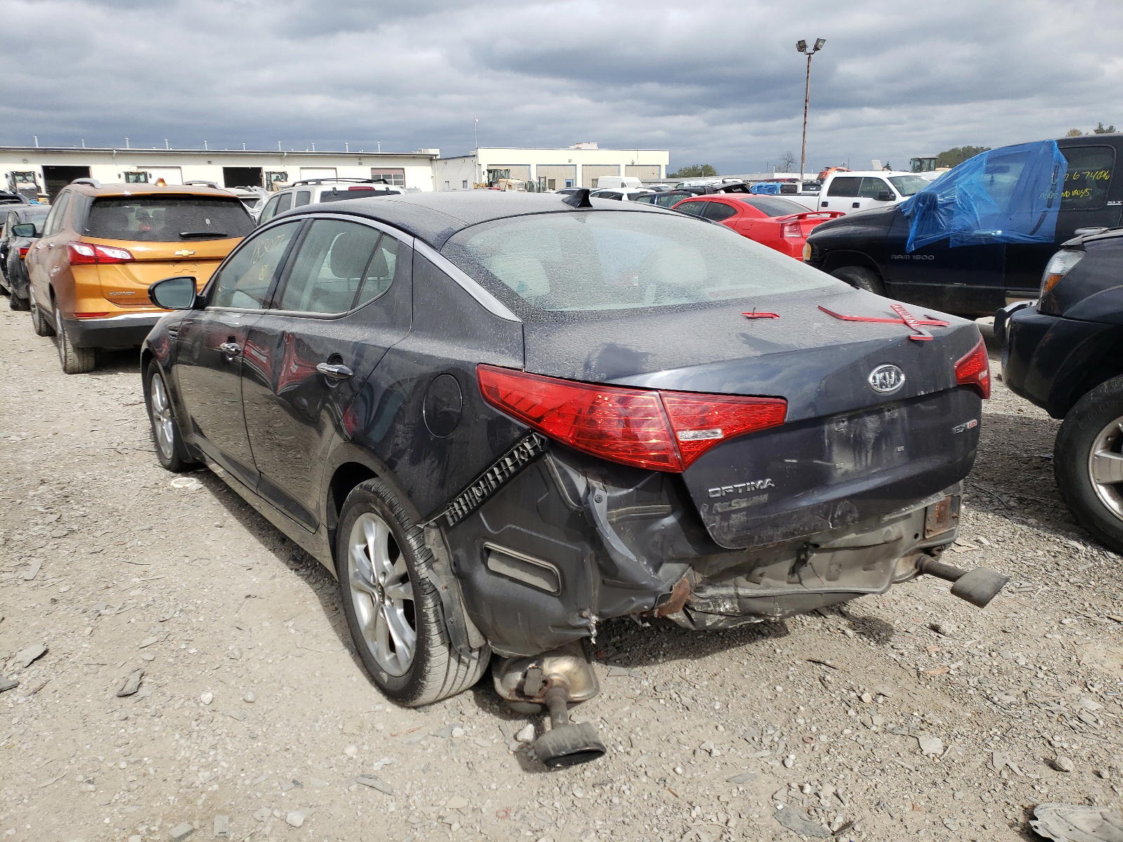 Photo 3 from auction – 2011 KIA OPTIMA EX with VIN KNAGN4A77B5183077