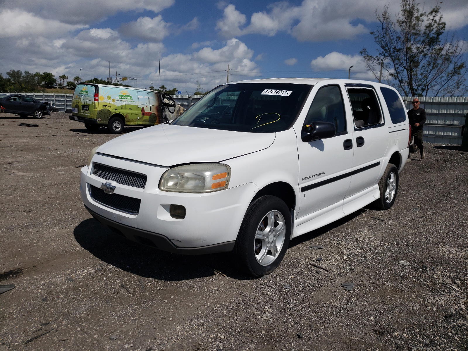 Photo 2 from auction – 2008 CHEVROLET UPLANDER I with VIN 1GBDV13W08D210969