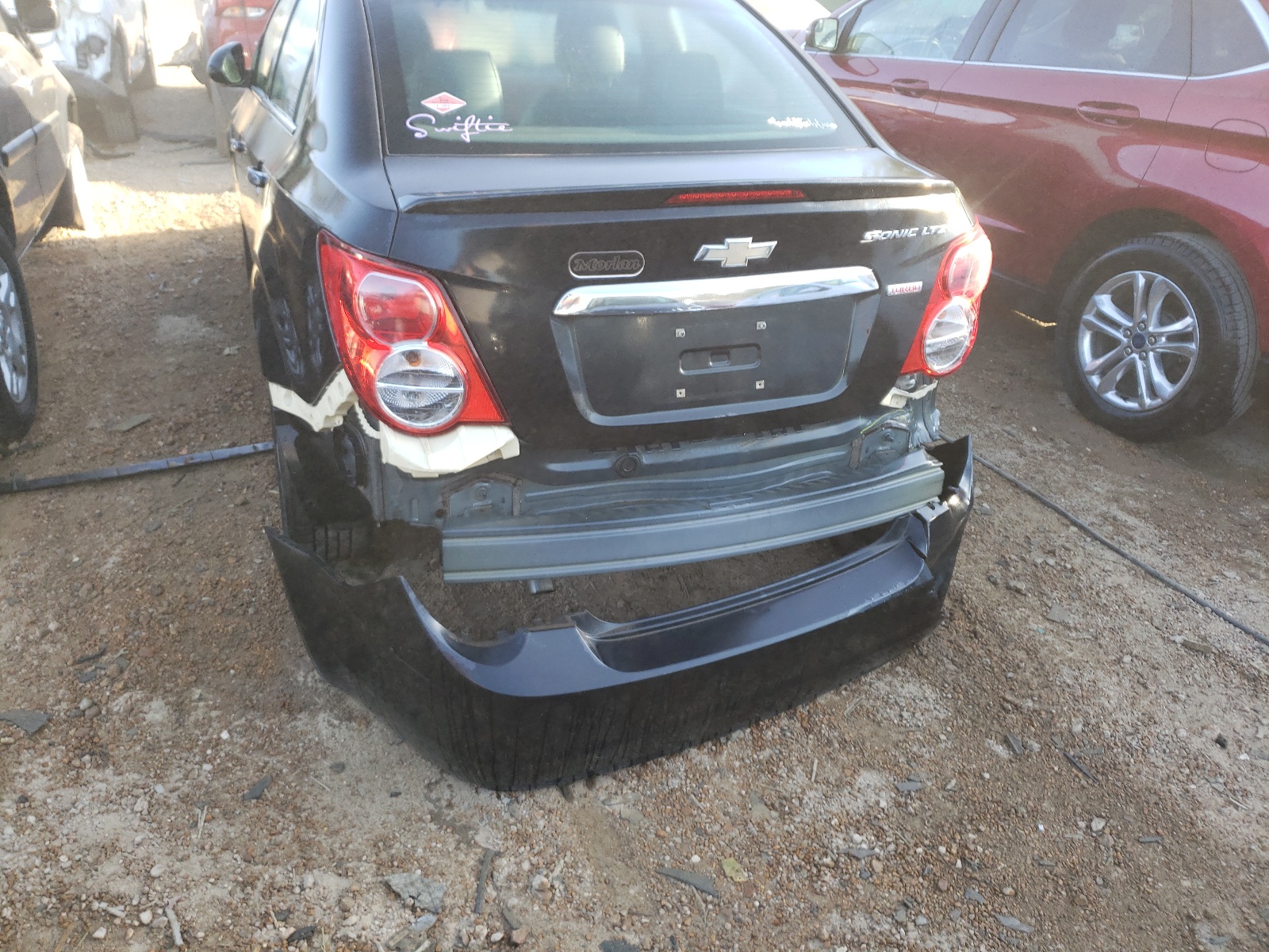 Photo 9 from auction – 2013 CHEVROLET SONIC LTZ with VIN 1G1JE5SB6D4145424