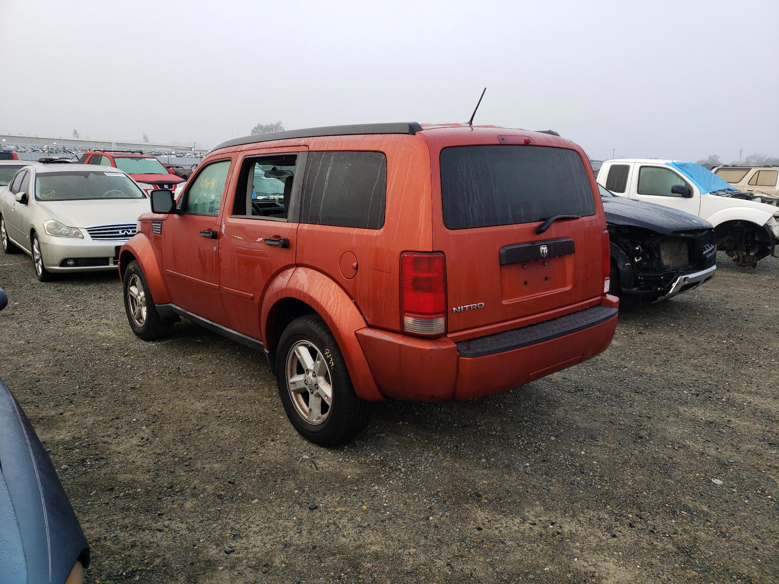 Photo 3 from auction – 2008 DODGE NITRO SXT with VIN 1D8GT28K08W139143