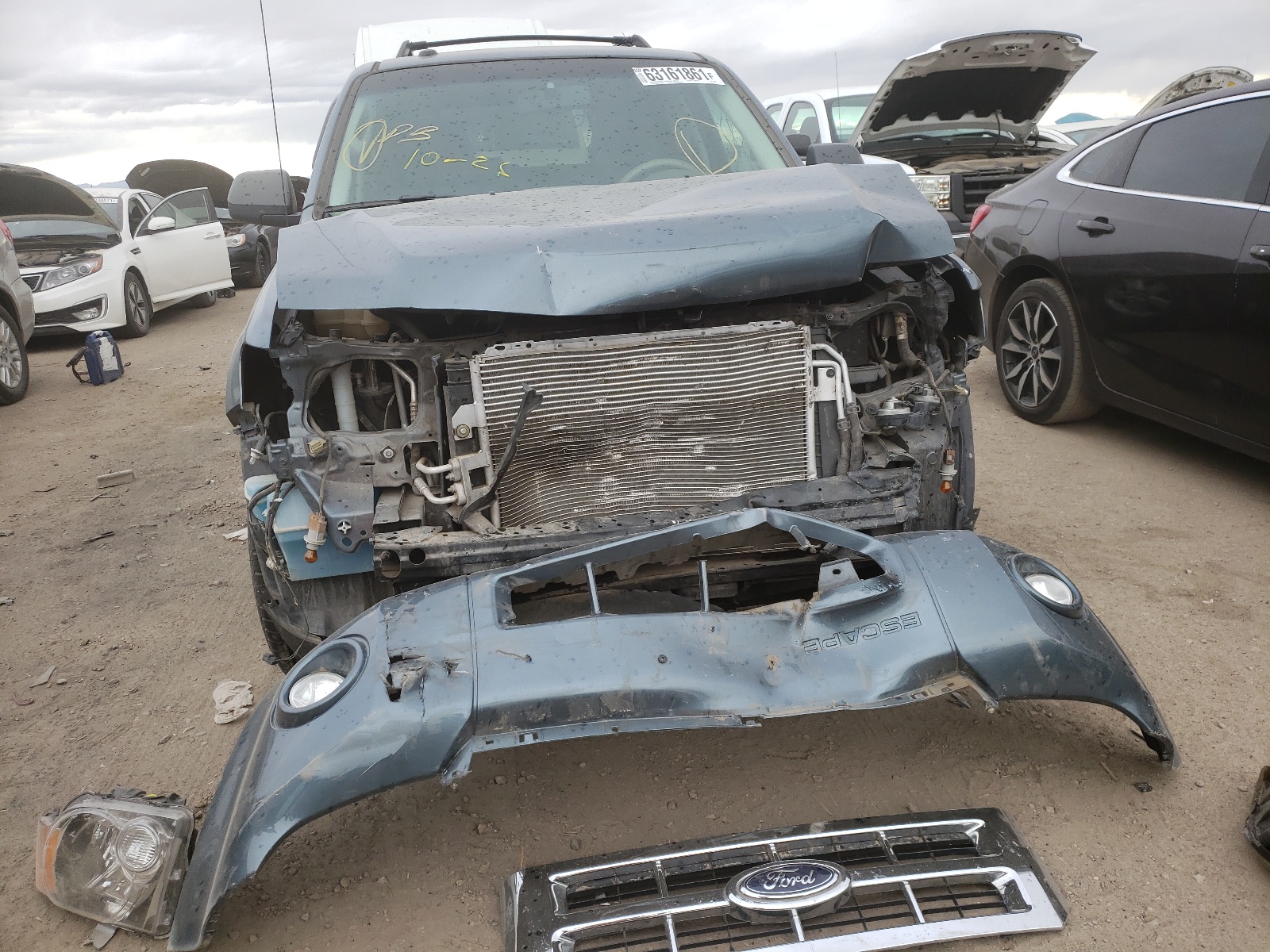 Photo 9 from auction – 2010 FORD ESCAPE XLT with VIN 1FMCU0DG8AKA44807