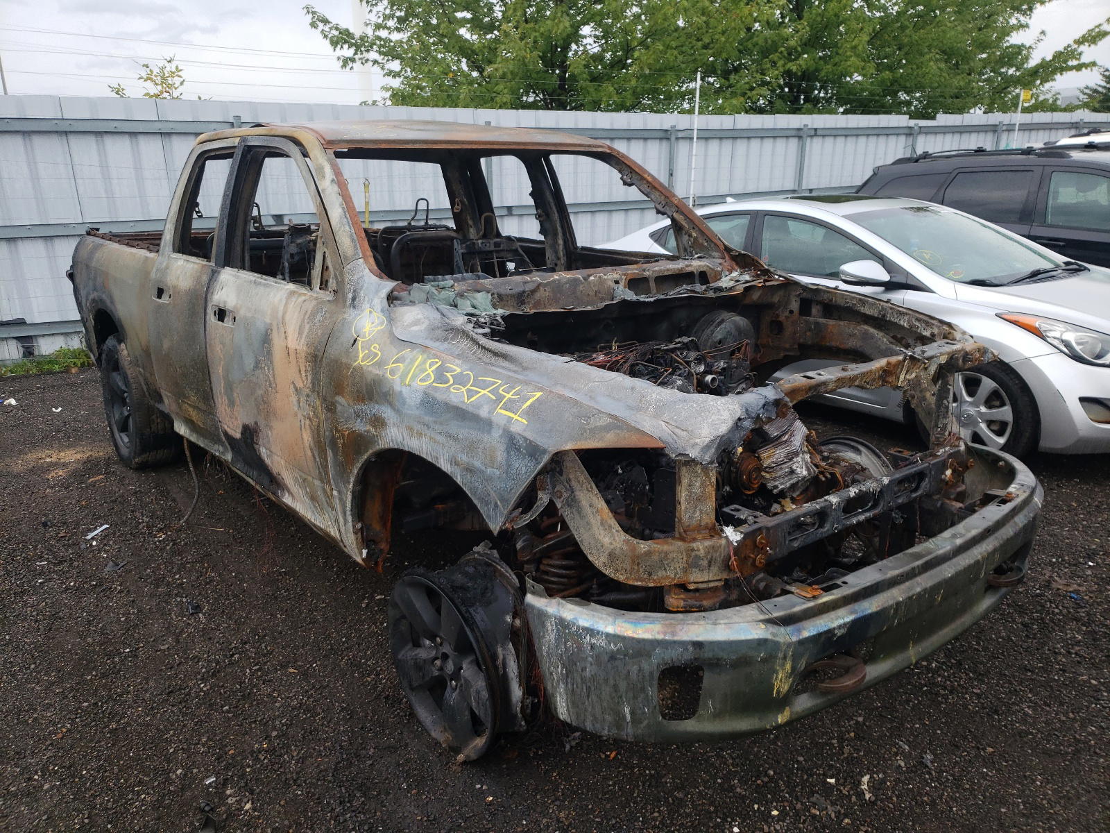 RAM 1500 SLT 2016 with VIN 1C6RR7GM2GS283604 - Photo from auction