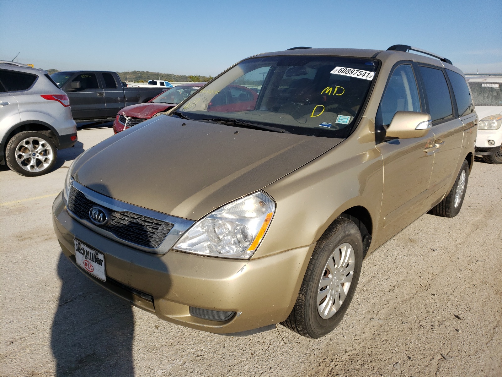 Photo 2 from auction – 2011 KIA SEDONA LX with VIN KNDMG4C73B6413530
