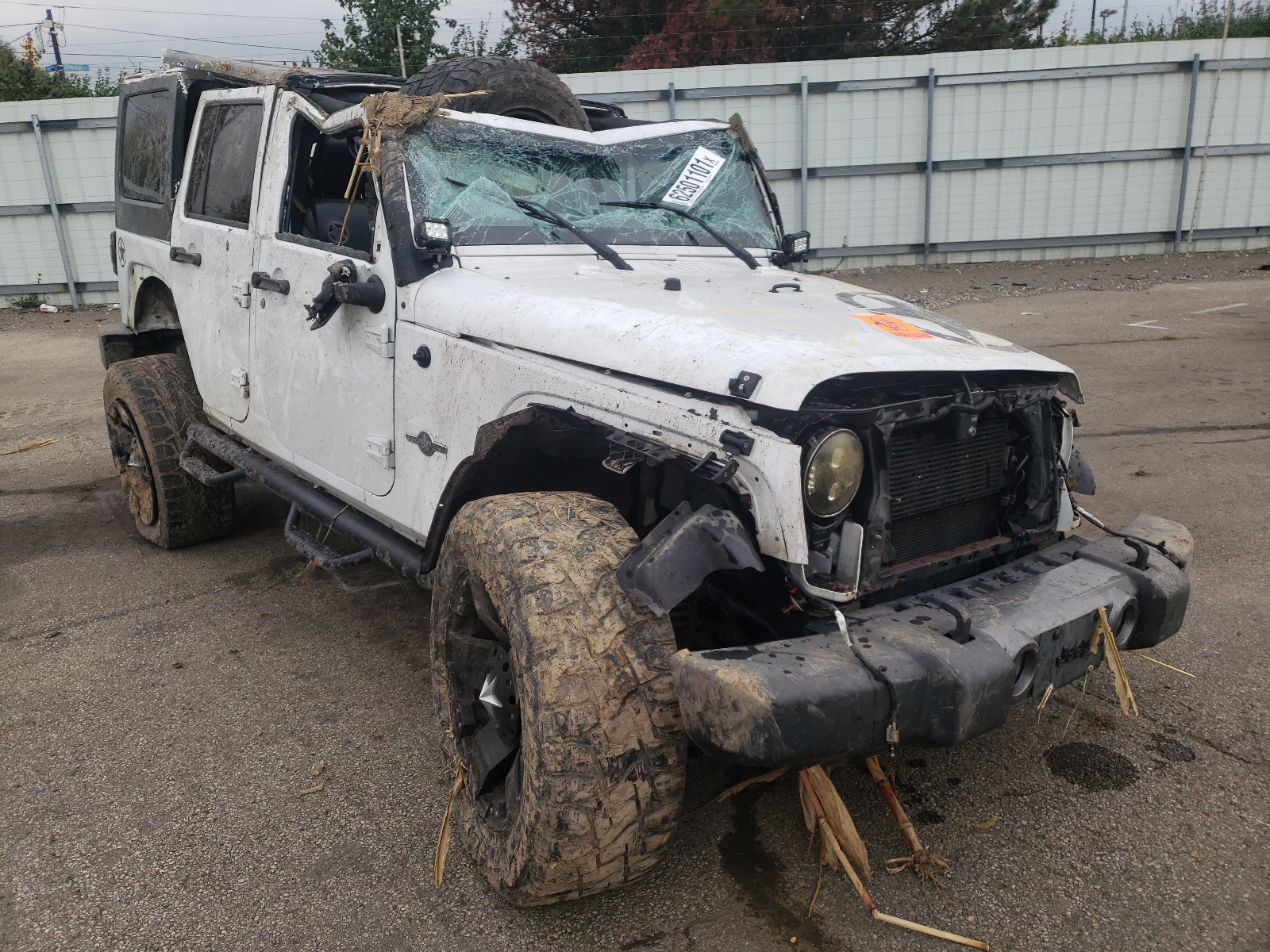 JEEP WRANGLER U 2014 with VIN 1C4BJWDG2EL222688 - Photo from auction