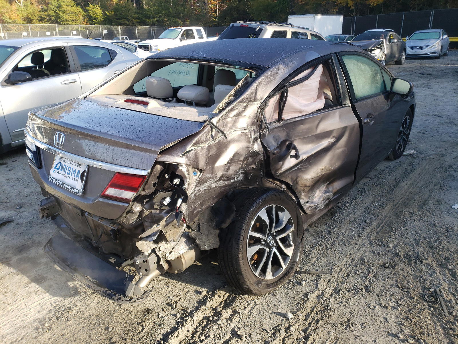 Photo 9 from auction – 2015 HONDA CIVIC EX with VIN 19XFB2F84FE291339