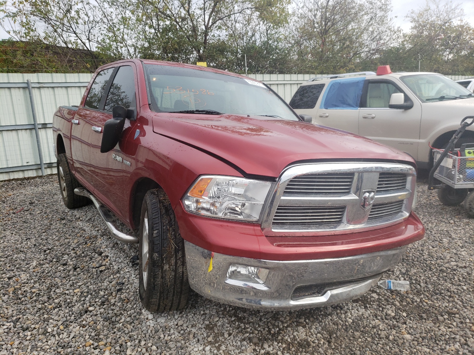 DODGE RAM 1500 2009 with VIN 1D3HV13T49J531586 - Photo from auction