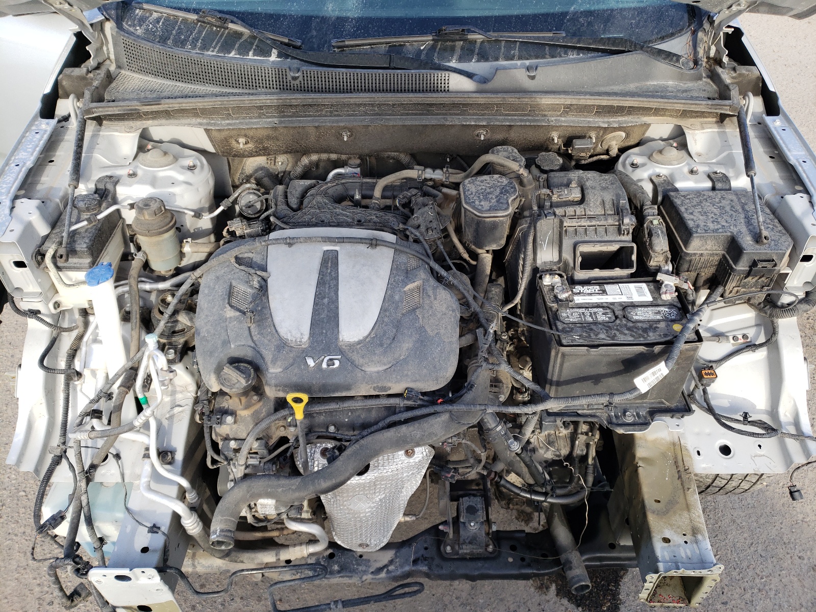 Photo 7 from auction – 2013 KIA SORENTO EX with VIN 5XYKUDA23DG365082