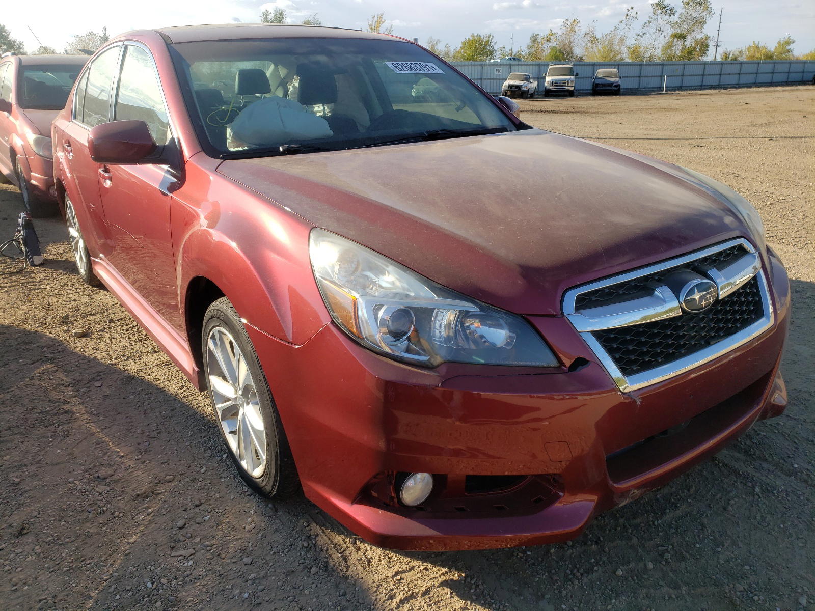 SUBARU LEGACY 2.5 2013 with VIN 4S3BMBK65D3040671 - Photo from auction