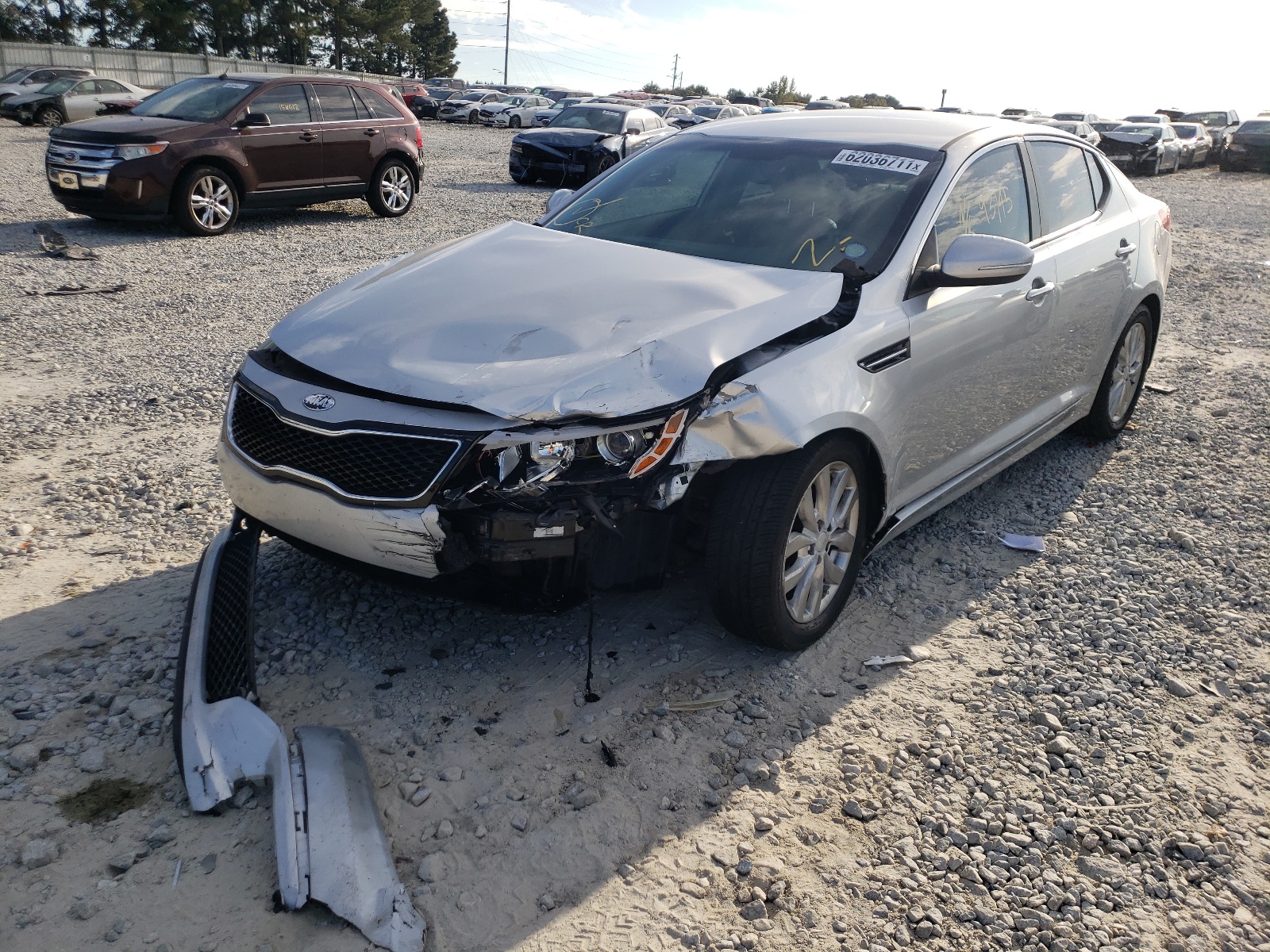 Photo 2 from auction – 2015 KIA OPTIMA EX with VIN 5XXGN4A7XFG435585