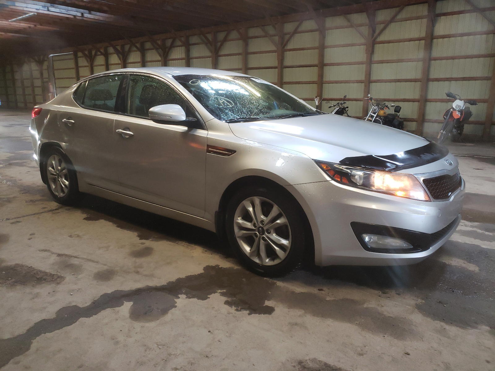 KIA OPTIMA EX 2012 with VIN KNAGN4A79C5254734 - Photo from auction