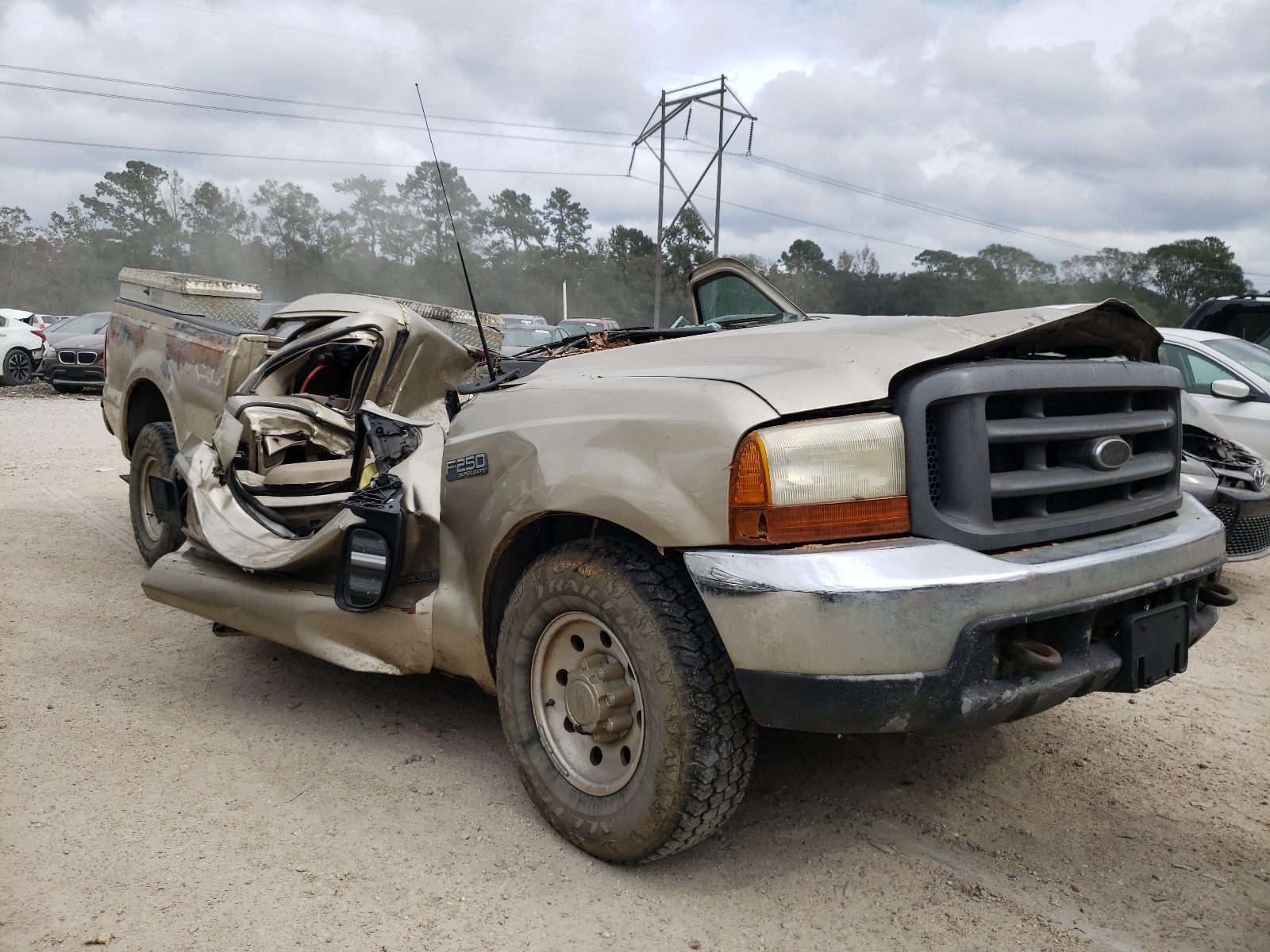 FORD F250 SUPER 2000 with VIN 1FTNX20F5YEB41016 - Photo from auction