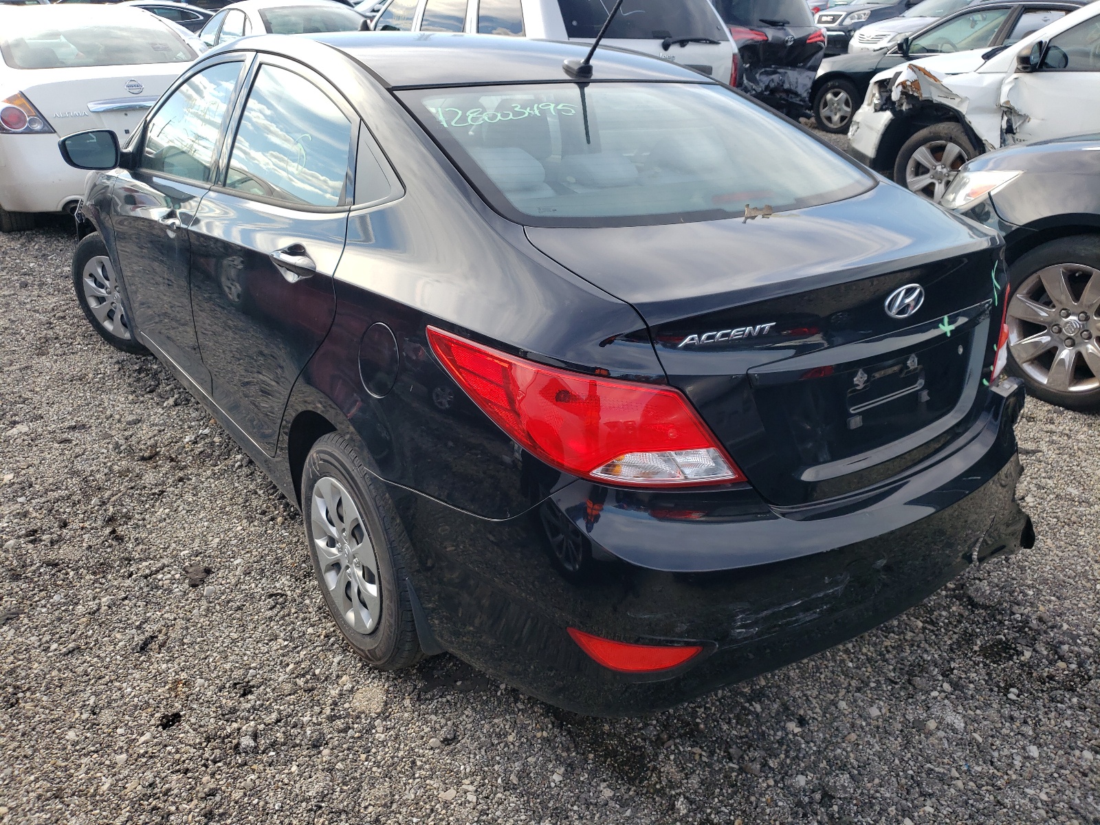 Photo 3 from auction – 2017 HYUNDAI ACCENT SE with VIN KMHCT4AE9HU330810