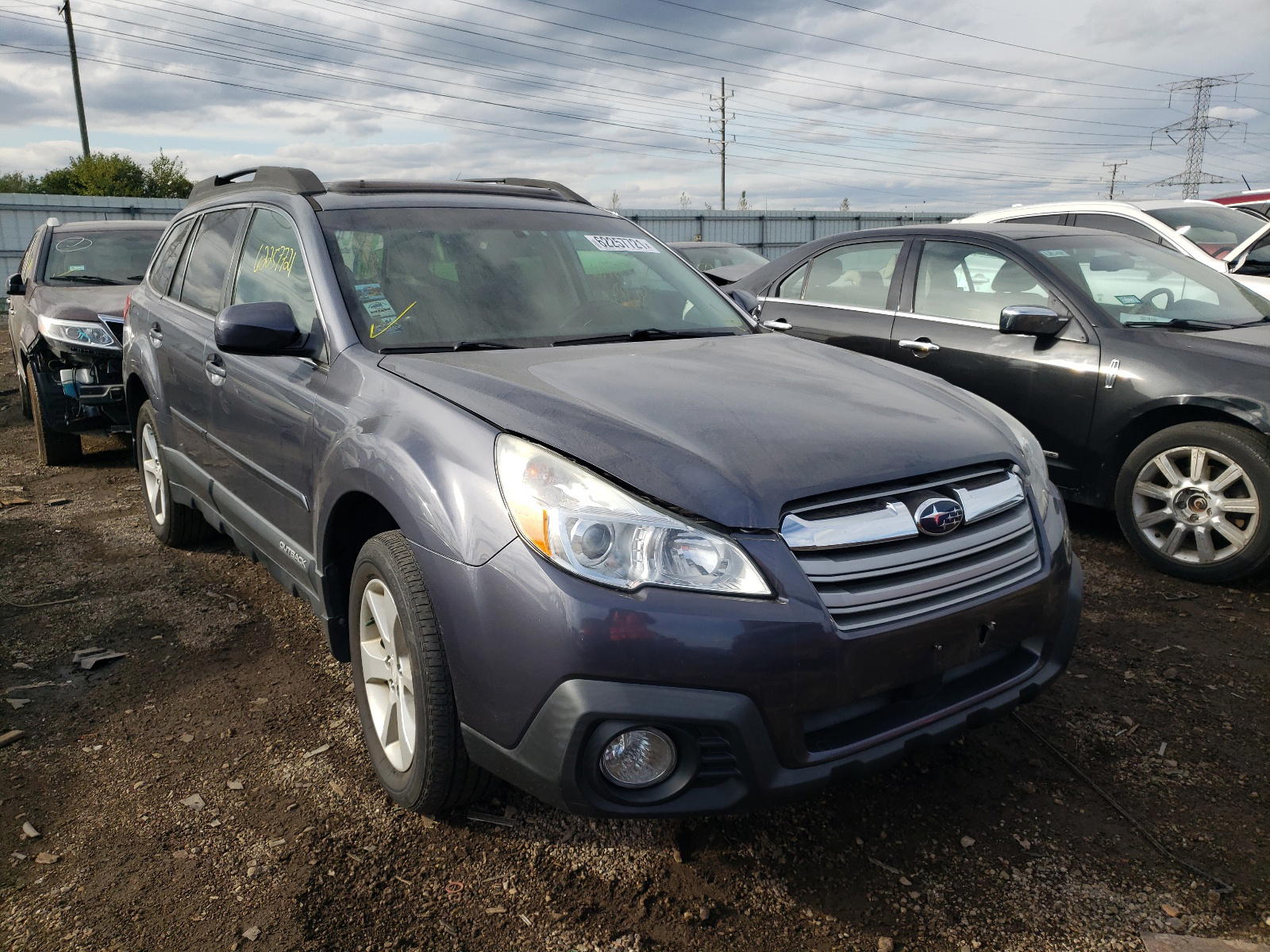 SUBARU OUTBACK 2. 2014 with VIN 4S4BRBDC5E3200081 - Photo from auction