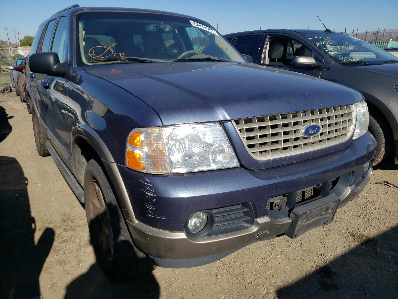 FORD EXPLORER E 2003 with VIN 1FMZU74E13UC33372 - Photo from auction