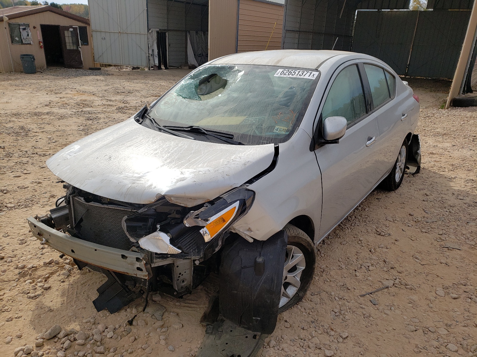 Photo 2 from auction – 2017 NISSAN VERSA S with VIN 3N1CN7AP9HL853047