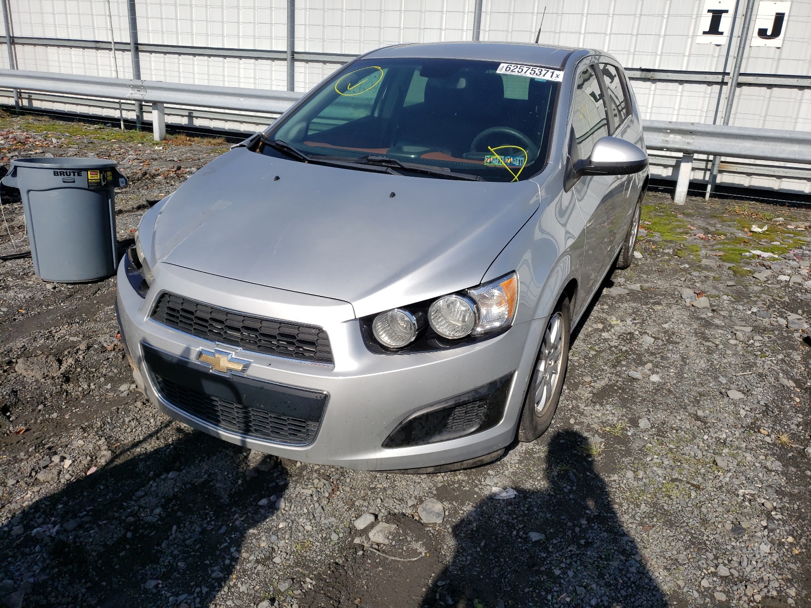 Photo 2 from auction – 2013 CHEVROLET SONIC LT with VIN 1G1JC6SH4D4102703
