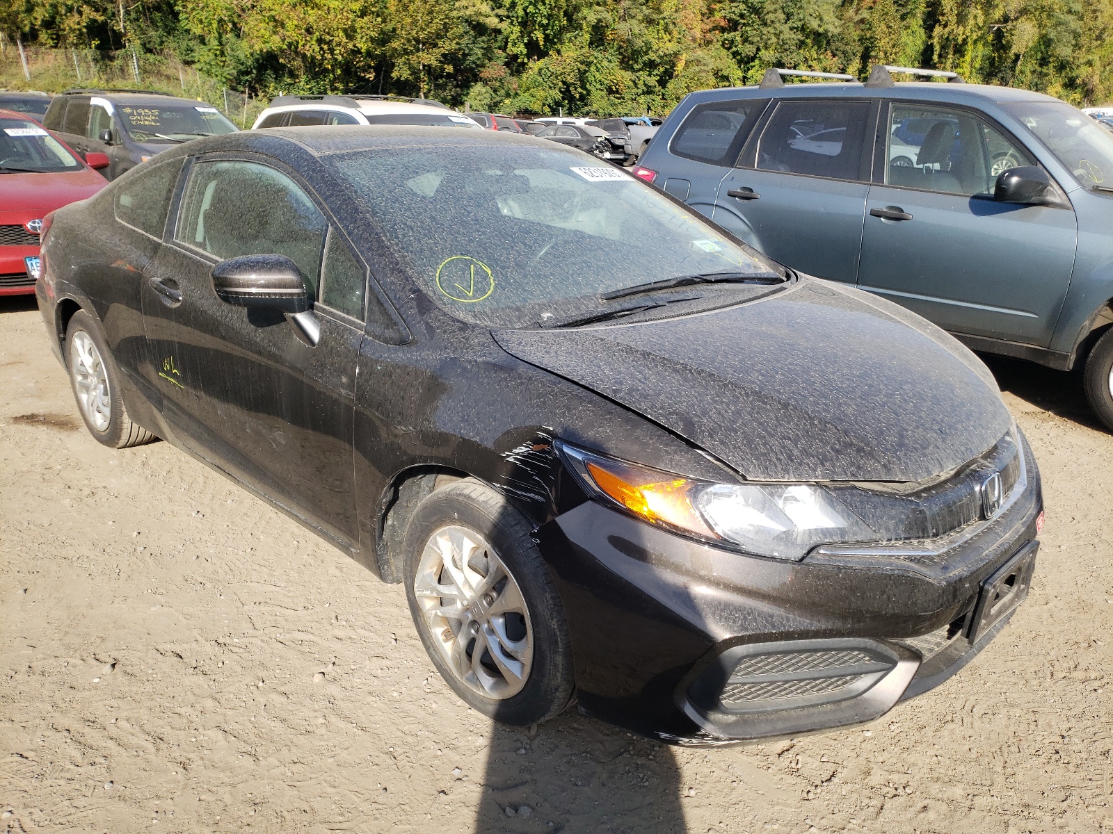 Photo 1 from auction – 2014 HONDA CIVIC LX with VIN 2HGFG3B59EH523005