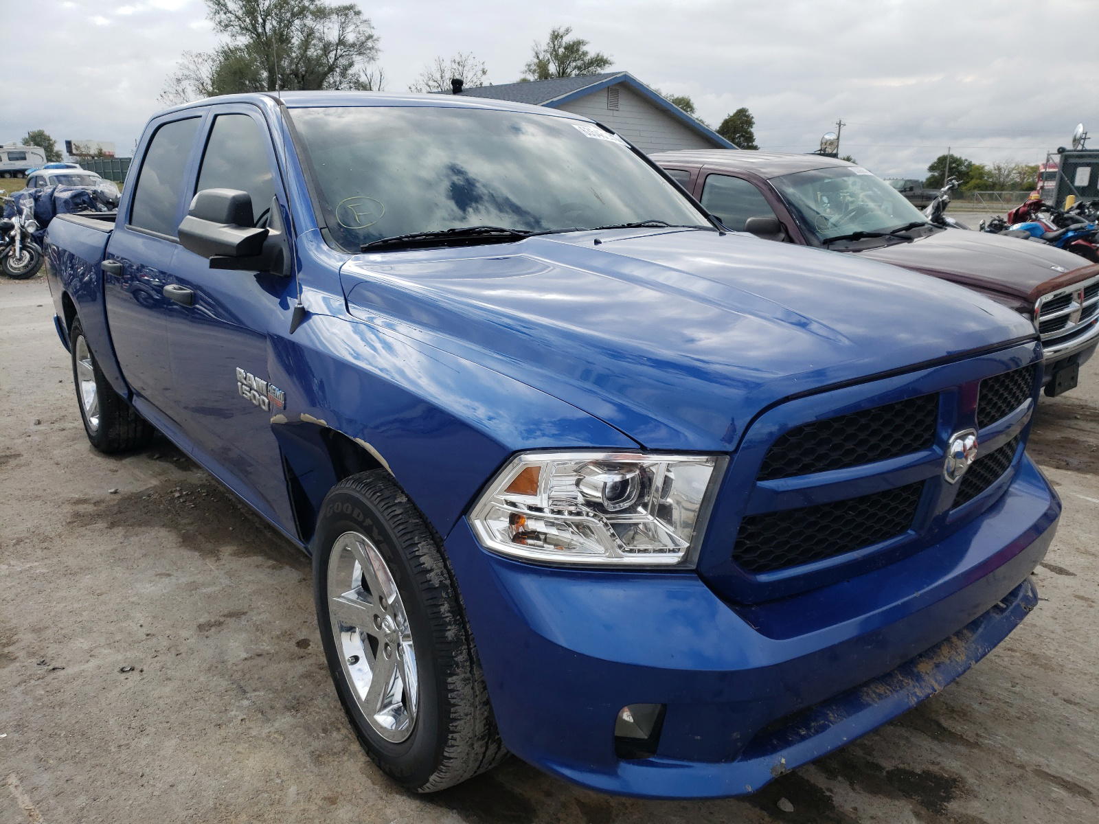 RAM 1500 ST 2015 with VIN 1C6RR6KT0FS789309 - Photo from auction