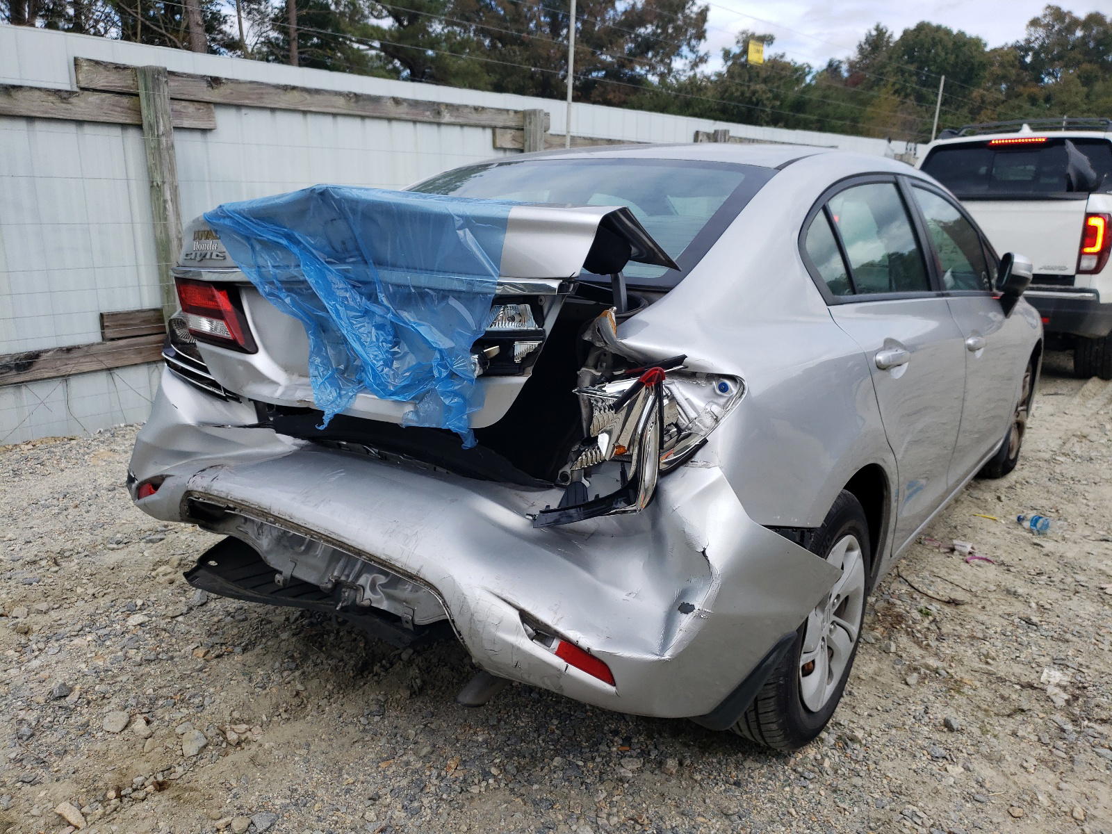 Photo 4 from auction – 2014 HONDA CIVIC LX with VIN 19XFB2F56EE002322