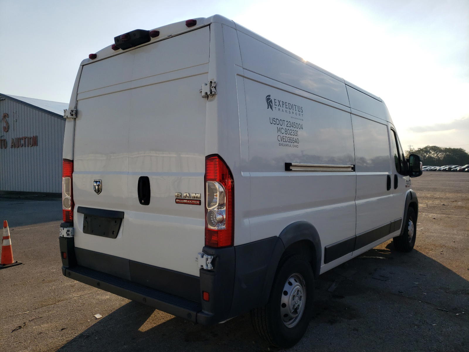 Photo 4 from auction – 2015 RAM PROMASTER with VIN 3C6TRVDG9FE501869