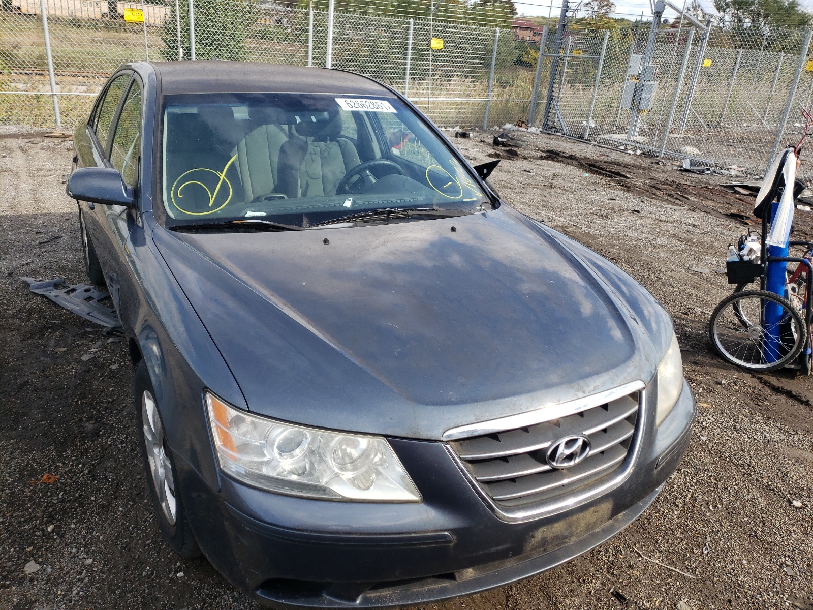 Photo 9 from auction – 2010 HYUNDAI SONATA GLS with VIN 5NPET4AC7AH602928