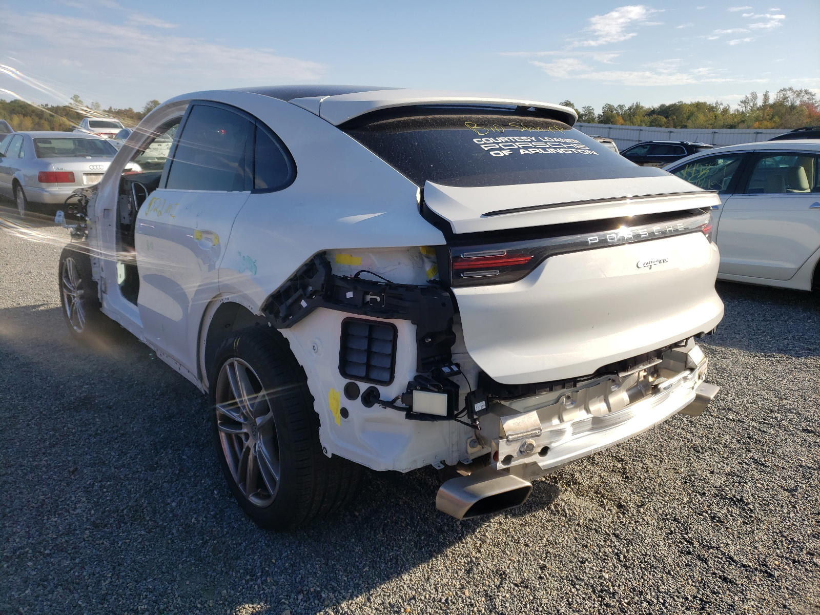 Photo 3 from auction – 2021 PORSCHE CAYENNE CO with VIN WP1BA2AY3MDA41452