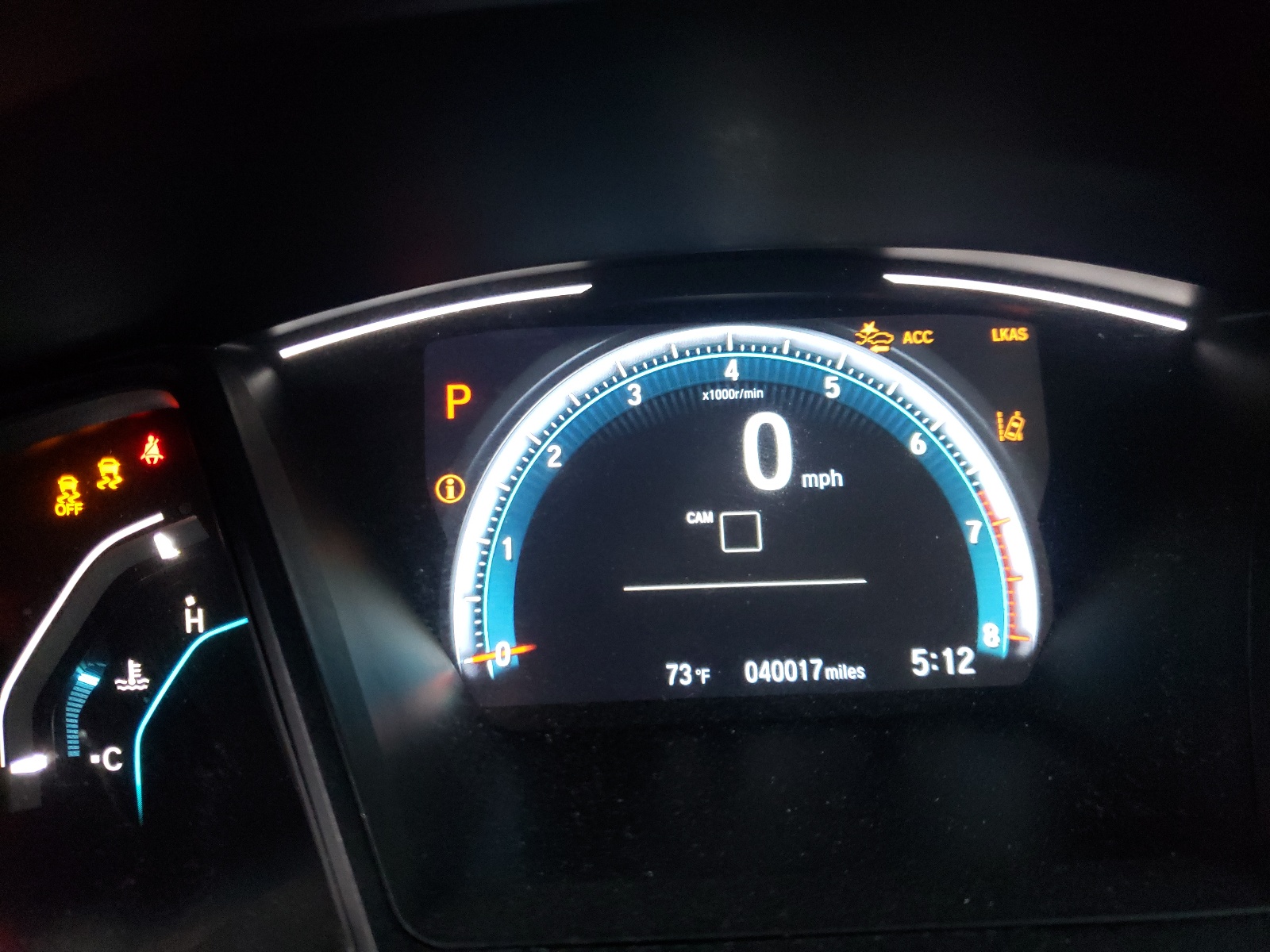 Photo 8 from auction – 2019 HONDA CIVIC LX with VIN 19XFC2F60KE200119