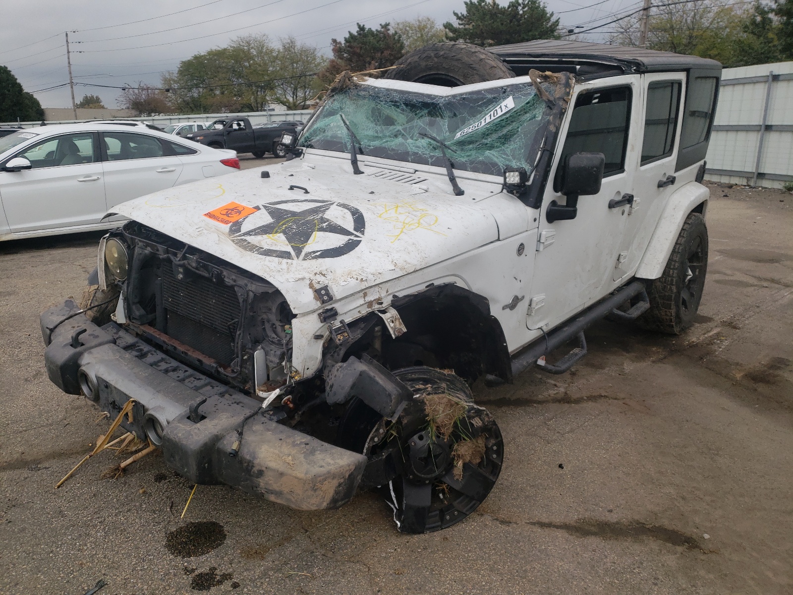 Photo 2 from auction – 2014 JEEP WRANGLER U with VIN 1C4BJWDG2EL222688