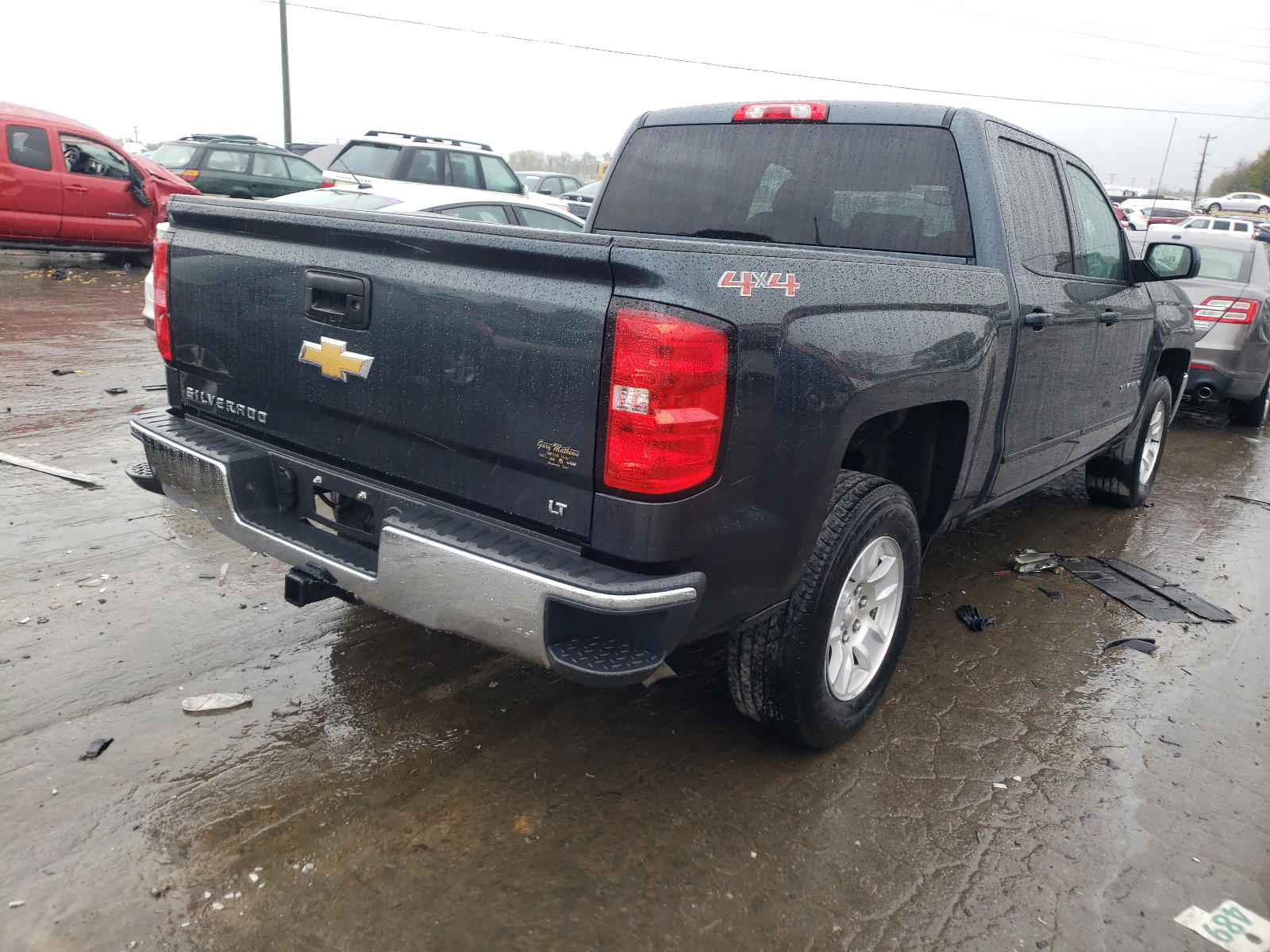 Photo 4 from auction – 2017 CHEVROLET SILVERADO with VIN 3GCUKREC3HG484563