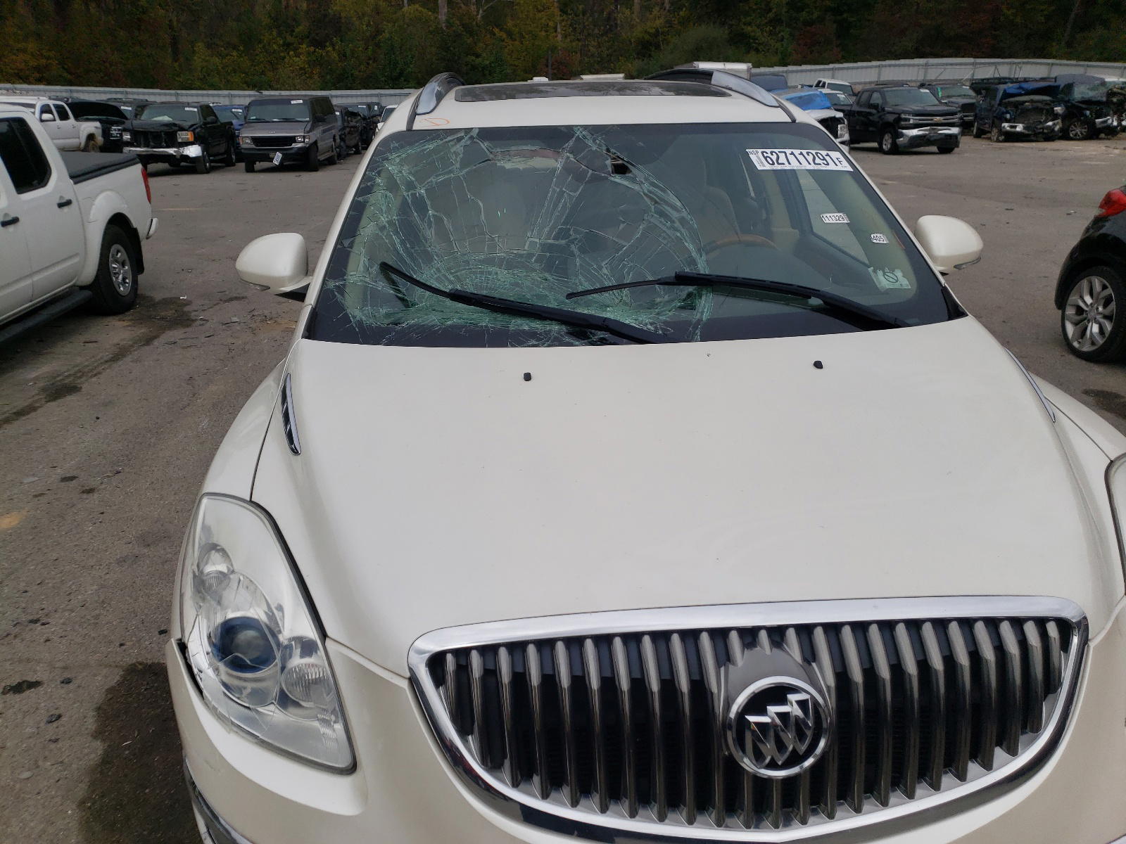 Photo 9 from auction – 2012 BUICK ENCLAVE with VIN 5GAKRDED0CJ225813