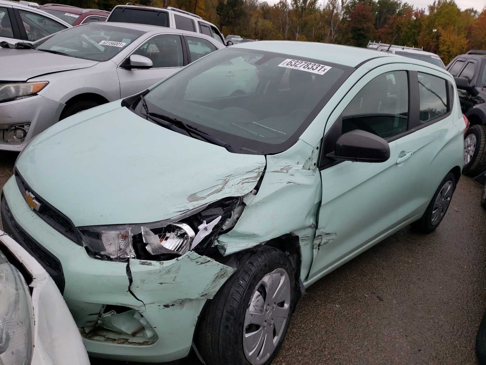Photo 2 from auction – 2018 CHEVROLET SPARK LS with VIN KL8CB6SA1JC480493