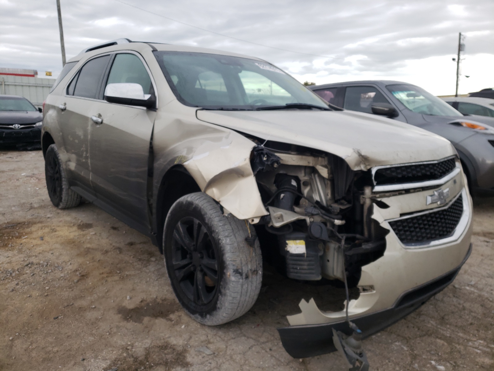 CHEVROLET EQUINOX LT 2013 with VIN 2GNFLGEK6D6309884 - Photo from auction