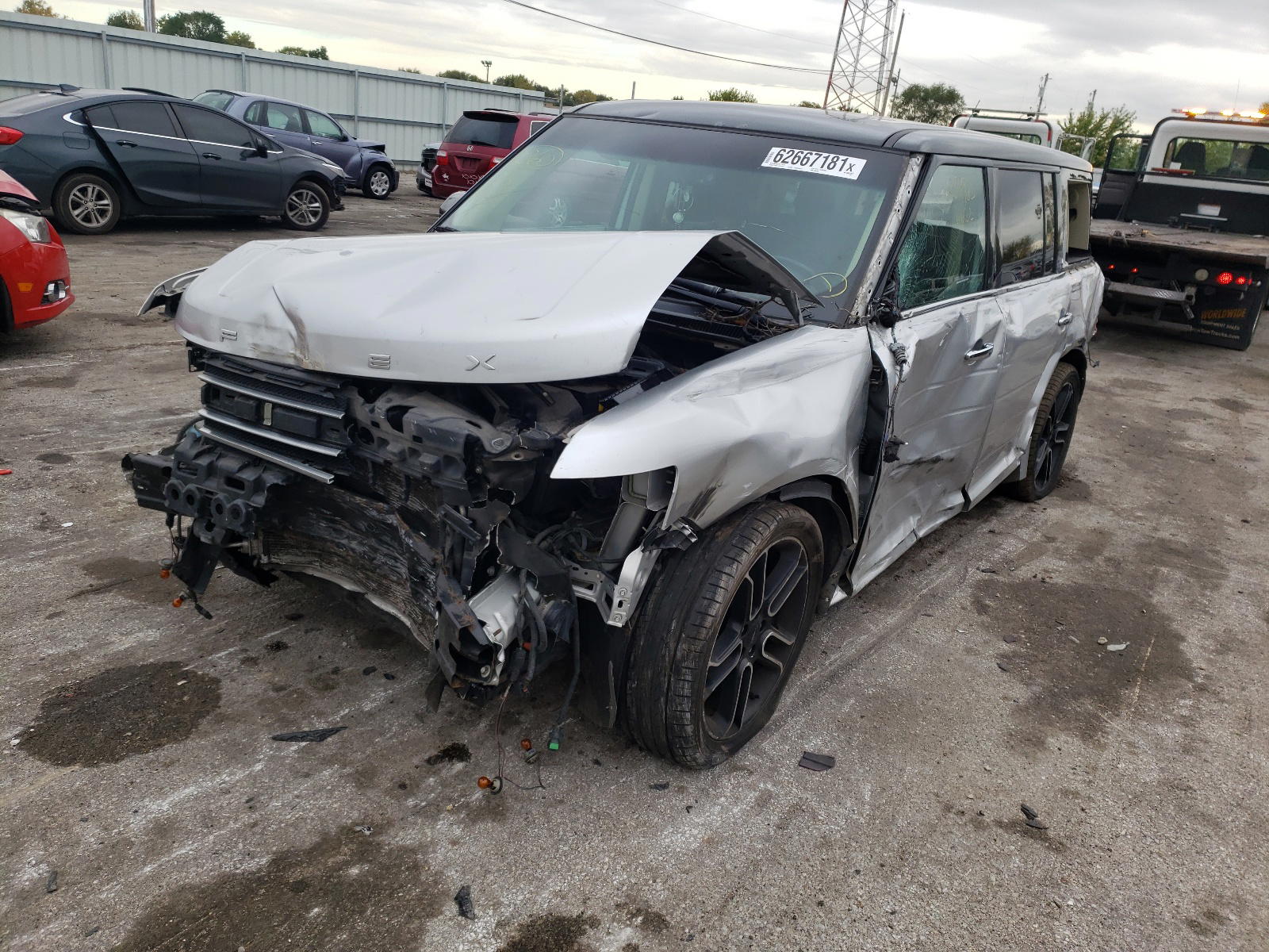 Photo 2 from auction – 2013 FORD FLEX LIMIT with VIN 2FMHK6DT3DBD00328