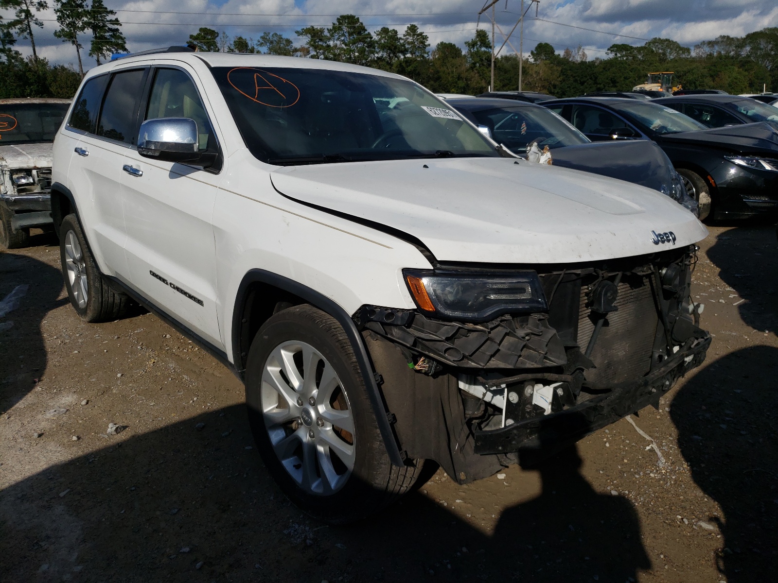 Photo 1 from auction – 2017 JEEP GRAND CHER with VIN 1C4RJEBG7HC780116