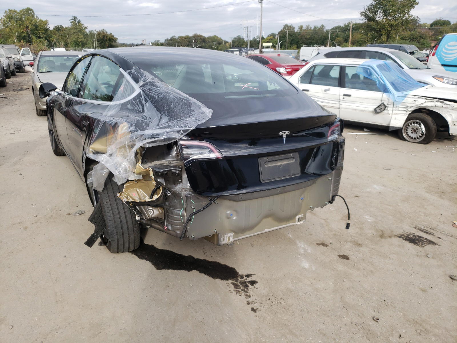 Photo 3 from auction – 2019 TESLA MODEL 3 with VIN 5YJ3E1EAXKF428958