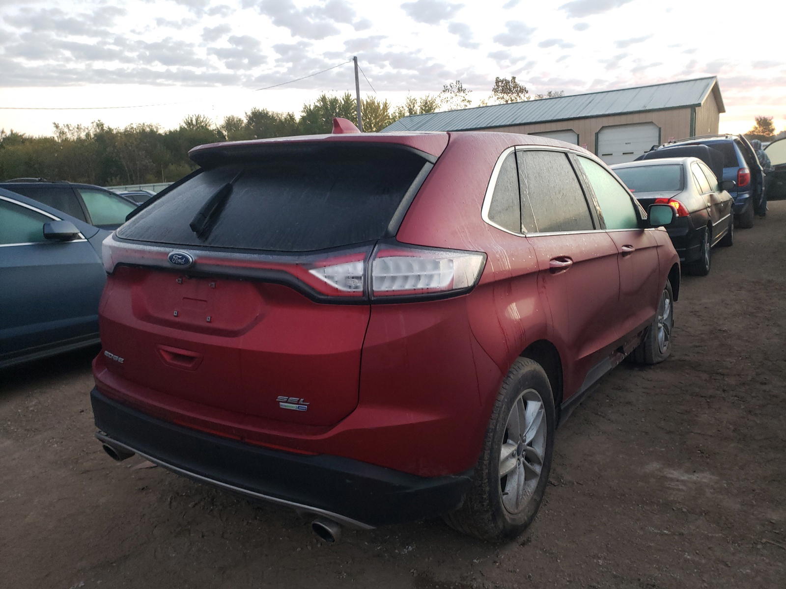 Photo 4 from auction – 2016 FORD EDGE SEL with VIN 2FMPK4J91GBC30311