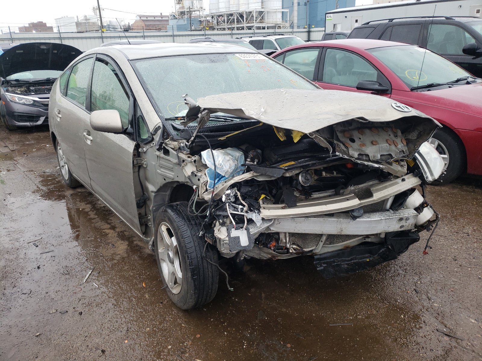 TOYOTA PRIUS 2007 with VIN JTDKB20U473273257 - Photo from auction