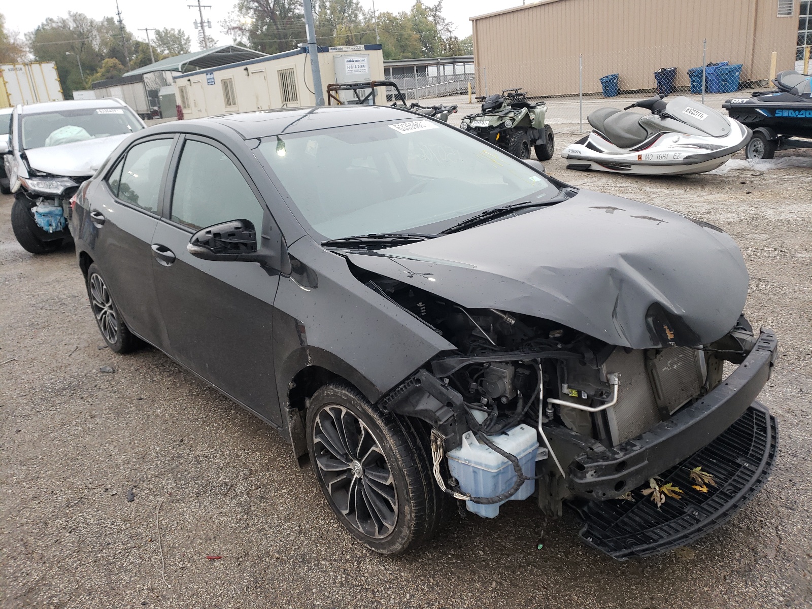 TOYOTA COROLLA L 2015 with VIN 5YFBURHE1FP202247 - Photo from auction