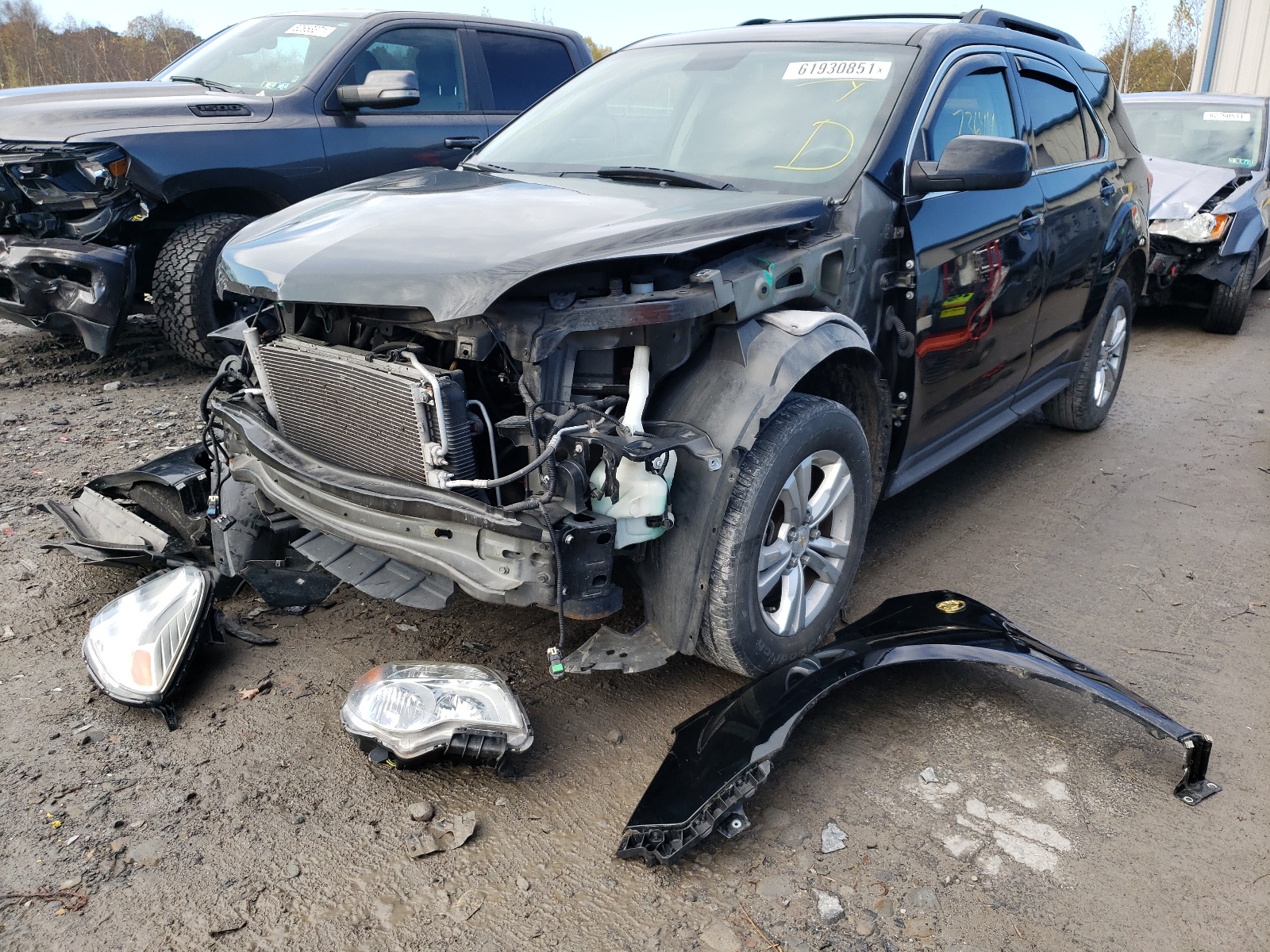 Photo 2 from auction – 2015 CHEVROLET EQUINOX LT with VIN 2GNALCEK3F1115672