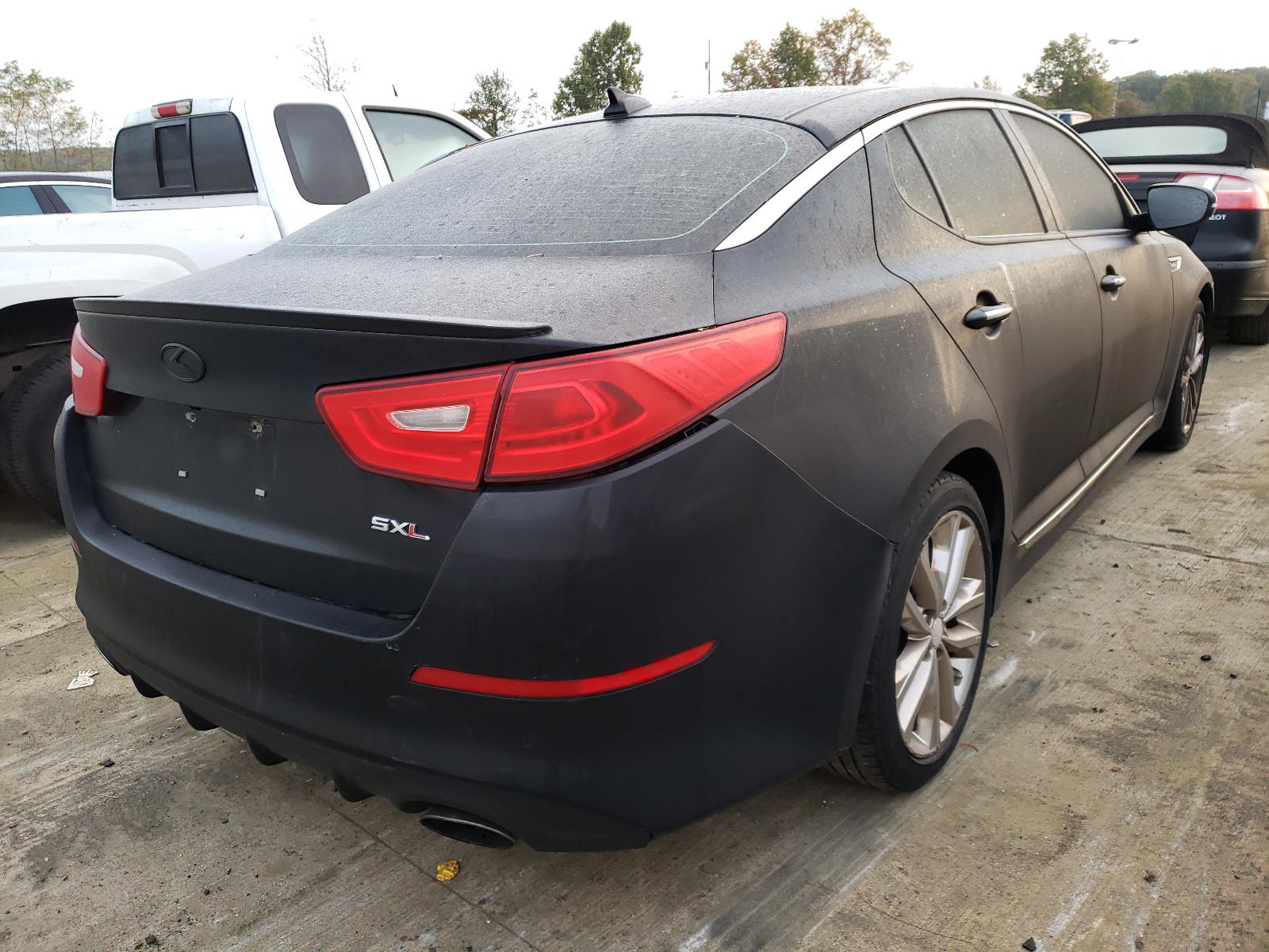 Photo 4 from auction – 2014 KIA OPTIMA SX with VIN 5XXGR4A61EG276191