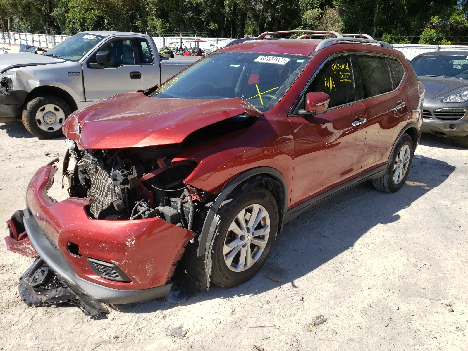 Photo 2 from auction – 2014 NISSAN ROGUE S with VIN 5N1AT2ML5EC812830