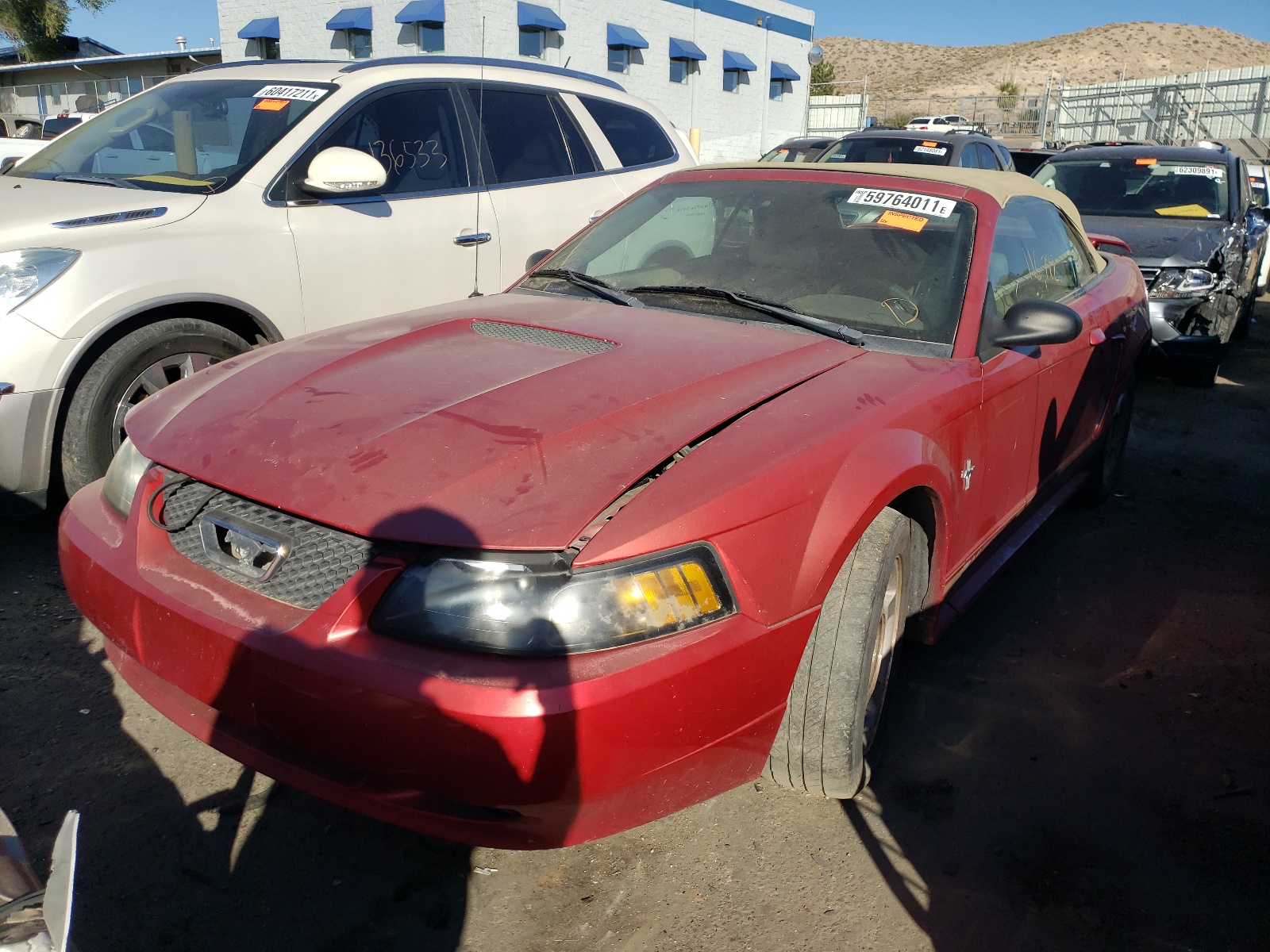 Photo 2 from auction – 2001 FORD MUSTANG with VIN 1FAFP44421F144504
