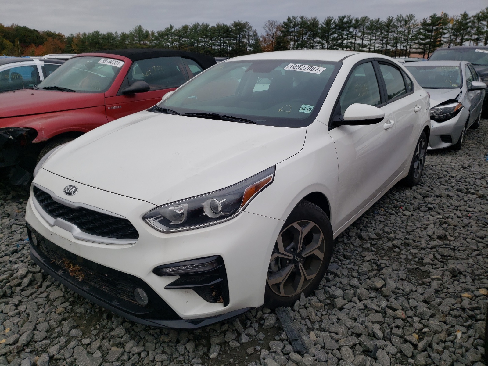 Photo 2 from auction – 2021 KIA FORTE FE with VIN 3KPF24AD0ME292274