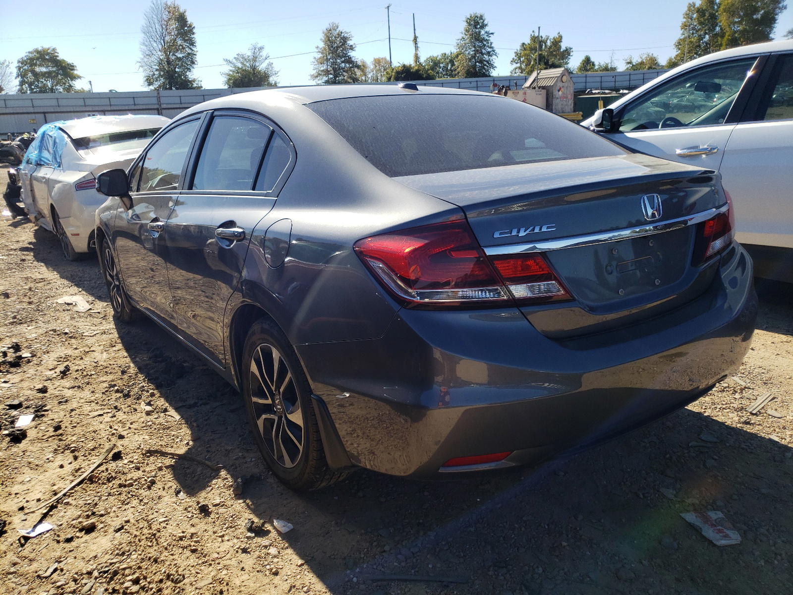 Photo 3 from auction – 2013 HONDA CIVIC EXL with VIN 19XFB2F91DE033222