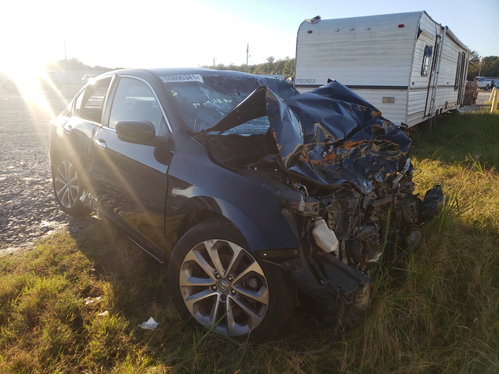 Photo 1 from auction – 2013 HONDA ACCORD SPO with VIN 1HGCR2E58DA070074