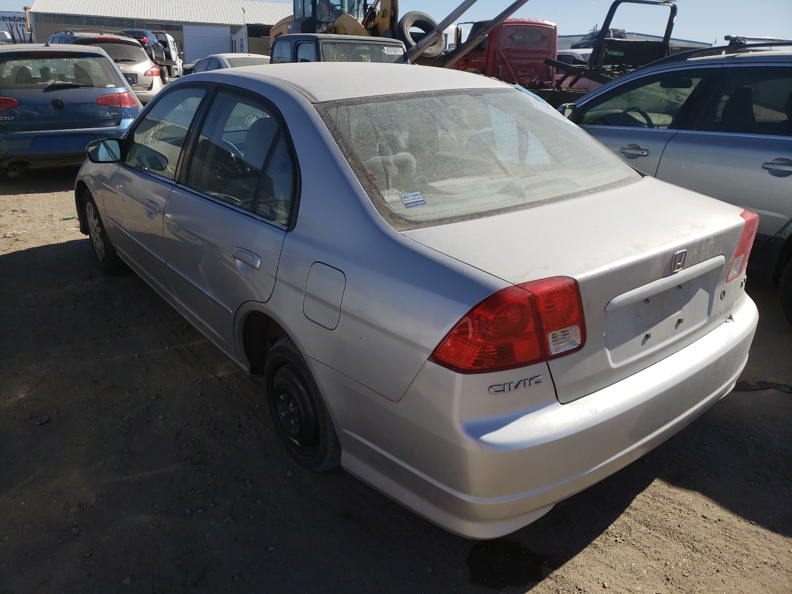 Photo 3 from auction – 2005 HONDA CIVIC LX with VIN JHMES15575S002753