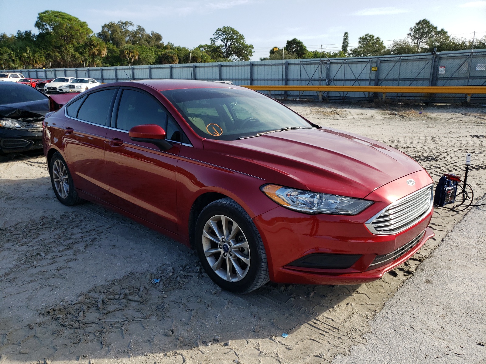 Photo 1 from auction – 2017 FORD FUSION SE with VIN 3FA6P0H71HR175589